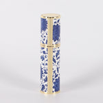 Blue And White Porcelain Vintage Perfume Sub-bottles PU Leather Glass Bottle