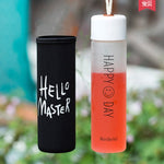 Glasses portable cups kids creative water bottles Korea lovely simple
