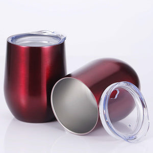 12oz Double-Insulated Stainless Steel  Tumbler – Stemless Travel Cup | Tamluz