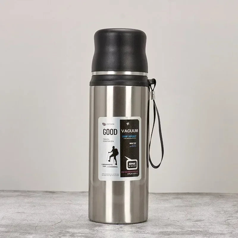 Tamluz Stainless Steel Thermos Tumbler – Leakproof Insulated Sports Bottle for Coffee, Tea & Water