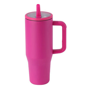 Tamluz Stainless Steel Water Bottle 40oz | Personalized Insulated Flask with Straw for Outdoor Sports