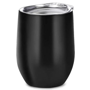 12oz Double-Insulated Stainless Steel  Tumbler – Stemless Travel Cup | Tamluz
