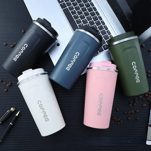 Stainless Steel Smart Coffee Tumbler Thermos Cup with Intelligent Temperature Display – Portable Travel Mug 380ml & 510ml | Tamluz