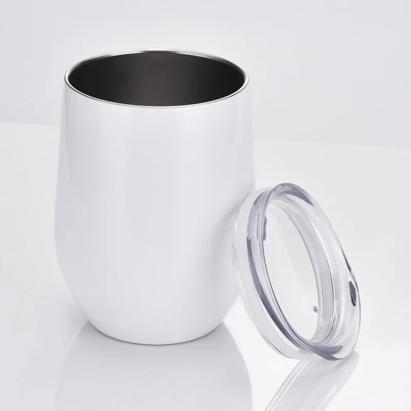 12oz Double-Insulated Stainless Steel  Tumbler – Stemless Travel Cup | Tamluz
