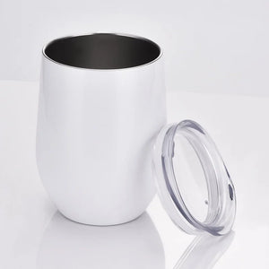 12oz Double-Insulated Stainless Steel  Tumbler – Stemless Travel Cup | Tamluz