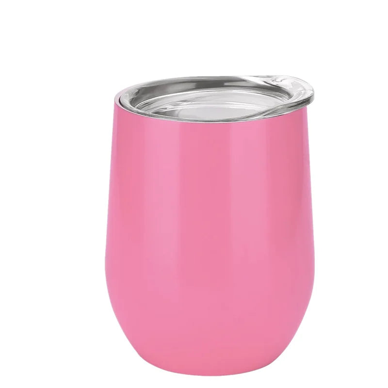 12oz Double-Insulated Stainless Steel  Tumbler – Stemless Travel Cup | Tamluz