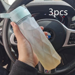Spray Water Bottle For Girls Outdoor Sport Fitness Water Cup Large Capacity Spray Bottle Drinkware Travel Bottles Kitchen Gadgets